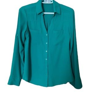 Express button down Portofino top